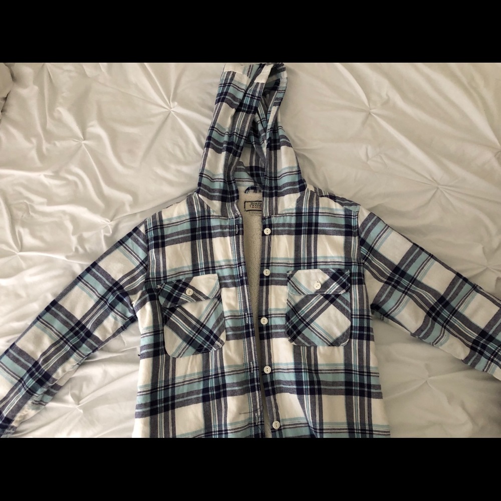 Plaid coat!